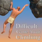 Play A Difficult Game About Climbing now!
